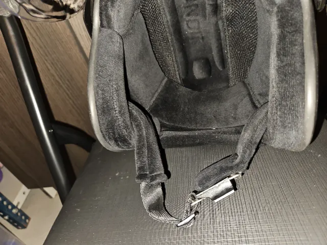 Casco Jet Bandit negro brillo