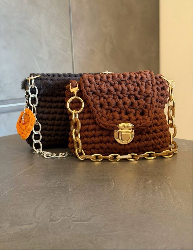 Borse fettuccia fatte a mano