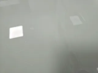 Mesa Cocina Cristal Gris Metálica