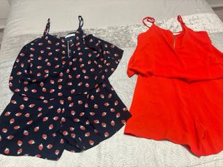 Lote 2 monos cortos verano