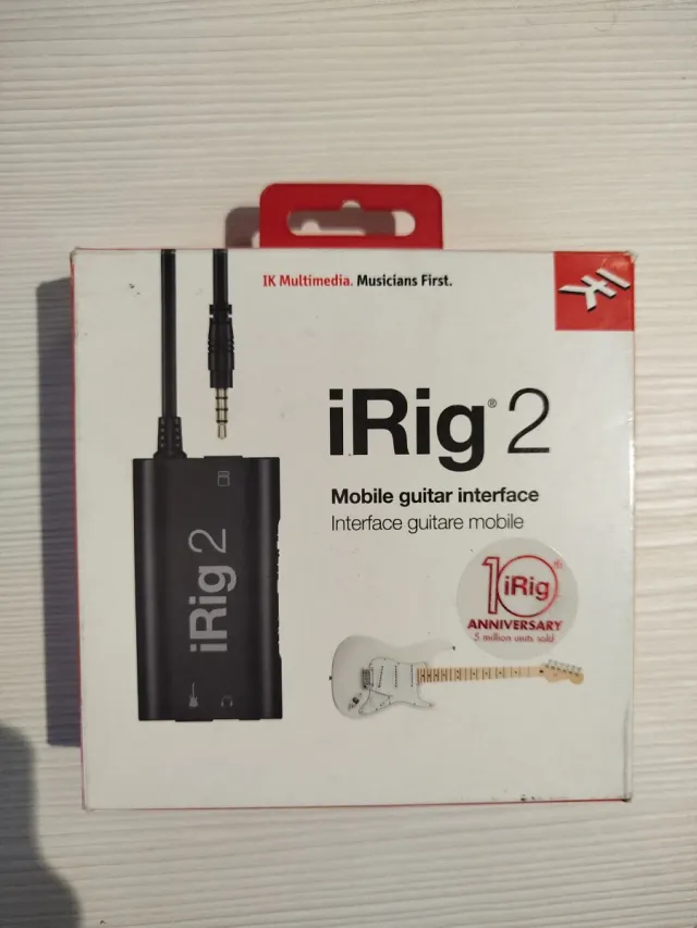IK Multimedia iRig 2 Interfaz Guitarra