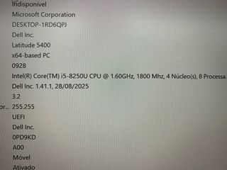 Computador Portátil Dell Latitude 5400