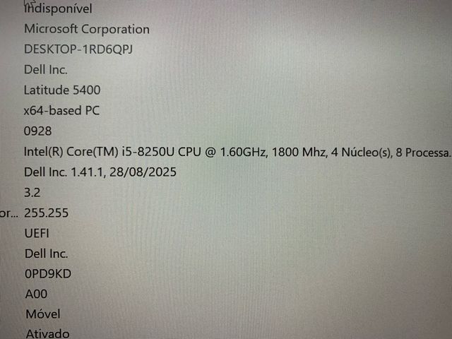 Computador Portátil Dell Latitude 5400