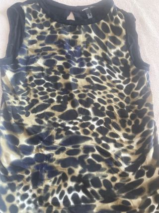 Camiseta Mango Estampado Animal