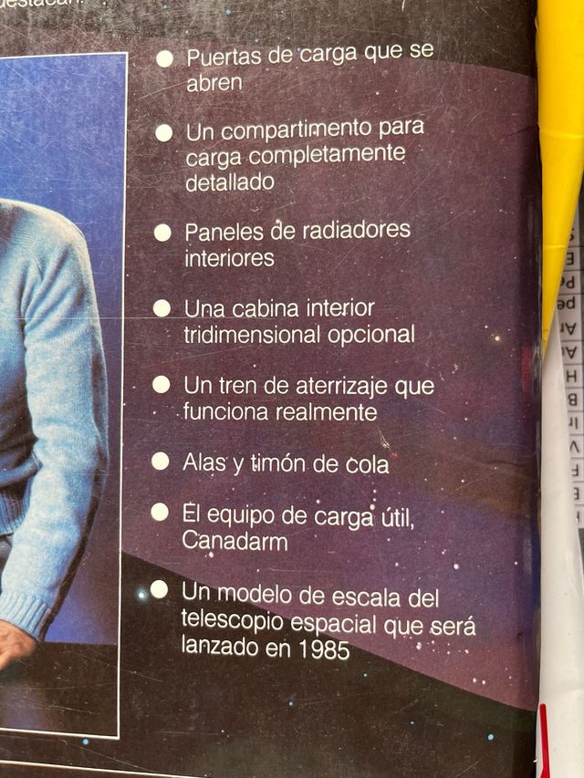 Maqueta Transbordador Espacial NASA