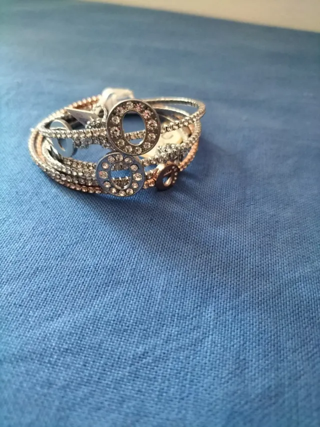 26 Braccialetti Lettere Iniziali Oro Argento