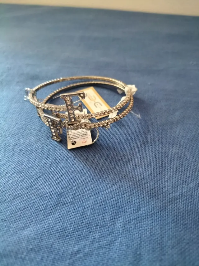 26 Braccialetti Lettere Iniziali Oro Argento