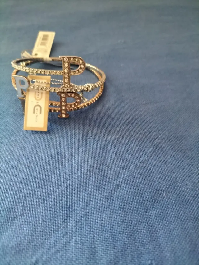 26 Braccialetti Lettere Iniziali Oro Argento