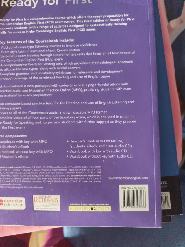 Ready for First 3rd Edition - key + eBook Stude...