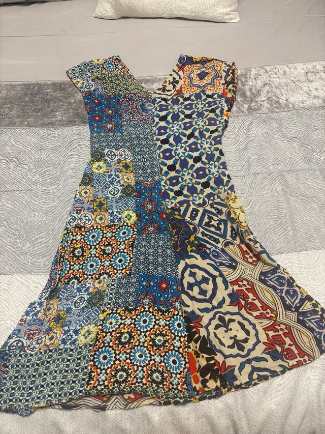 Lote 2 Vestidos Desigual Talla Única