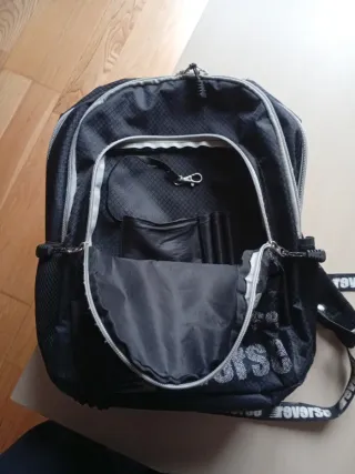 Mochila Urbana Negra Reverse