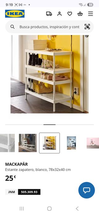 Zapatero Ikea 2 Unità