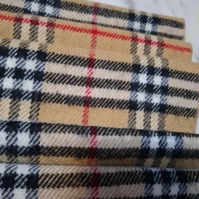 Sciarpa in cachemire Burberry Beige Rosso