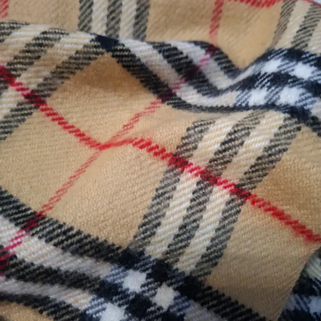 Sciarpa in cachemire Burberry Beige Rosso