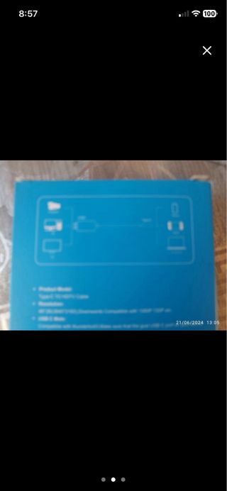 Cable Tipo-C a HDTV 4K