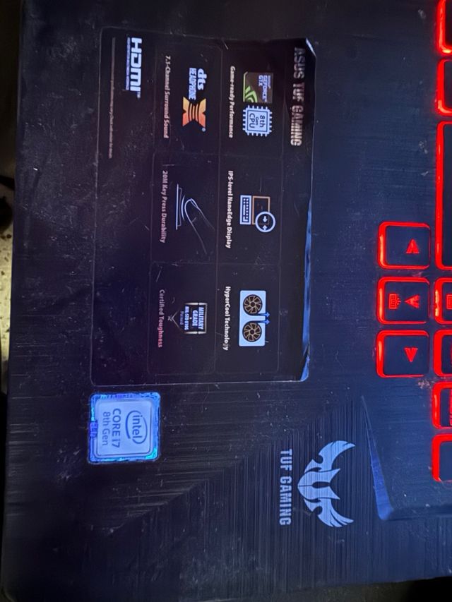 Portátil ASUS TUF Gaming FX504