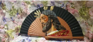 Abanico Pintado Jesús del Rescate