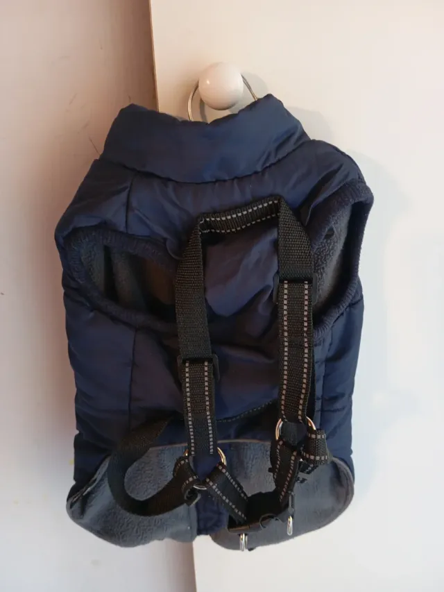 Cappottino per cani blu