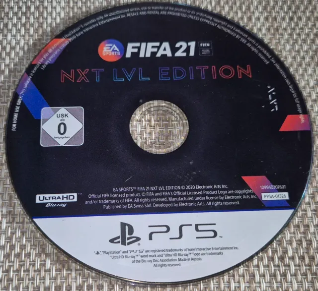 FIFA 21 NXT LVL EDITION PS5 Blu-ray