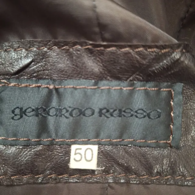 Giacca in vera pelle con collo in volpe