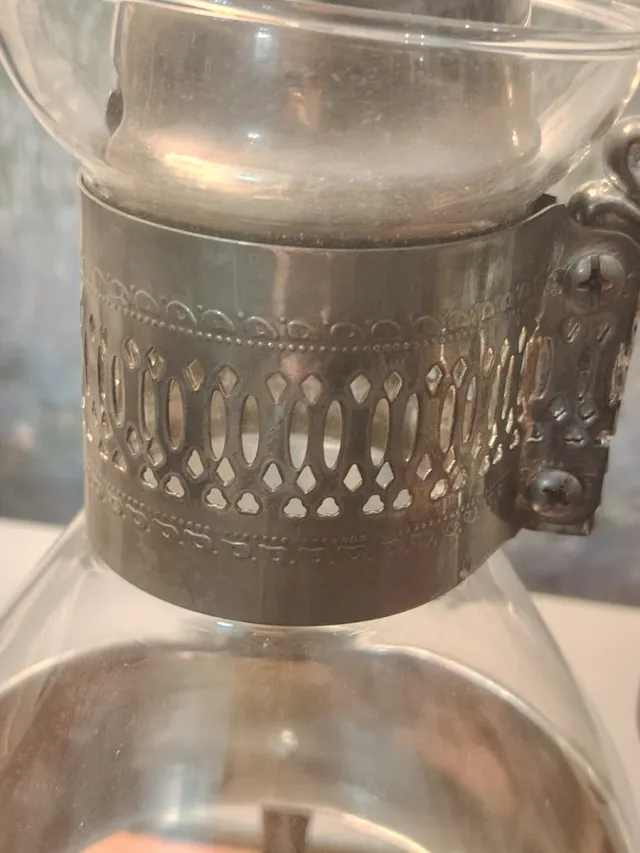 Cafetera turca con calentador