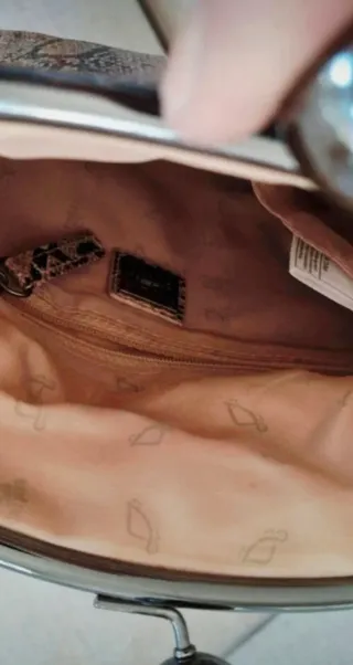 Borsa Carpisa stampa pitone