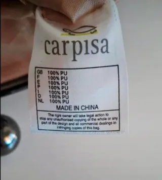 Borsa Carpisa stampa pitone