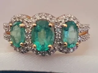 Anillo Oro 1ª Ley Galería Coleccionista Esmeraldas