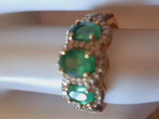 Anillo Oro 1ª Ley Galería Coleccionista Esmeraldas