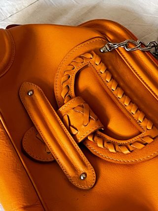 Bolso naranja vintage