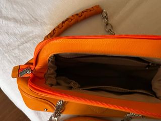 Bolso naranja vintage