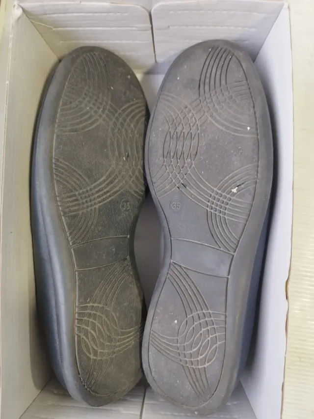 Zapatos comunión niño azul marino