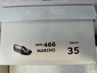 Zapatos comunión niño azul marino