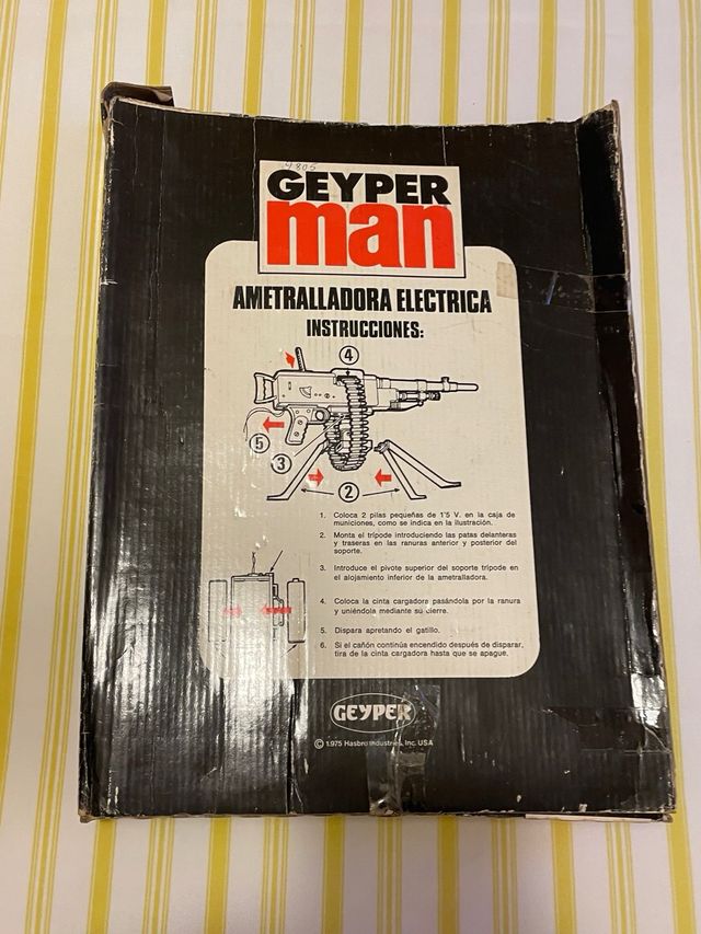 Geyperman Ametralladora Eléctrica