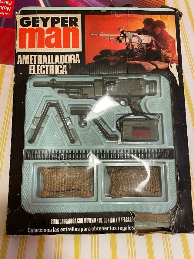 Geyperman Ametralladora Eléctrica