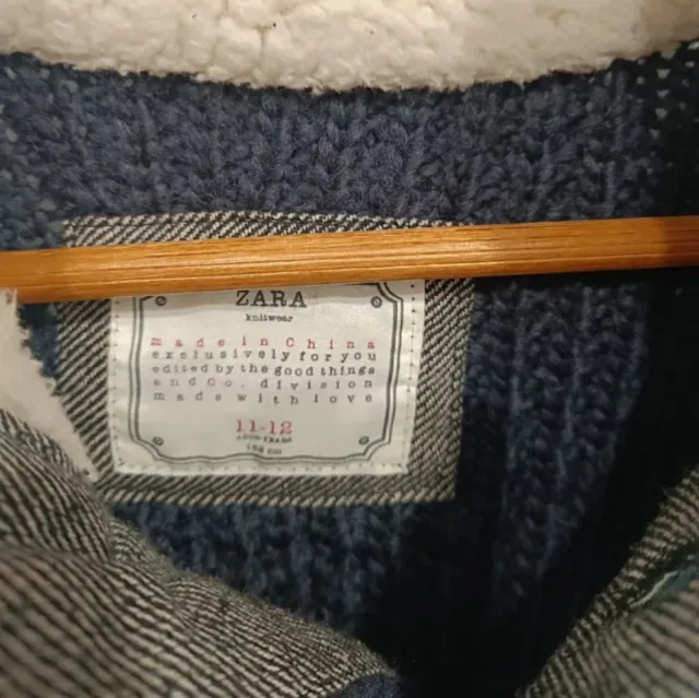 ZARA 11-12 años Cárdigan
