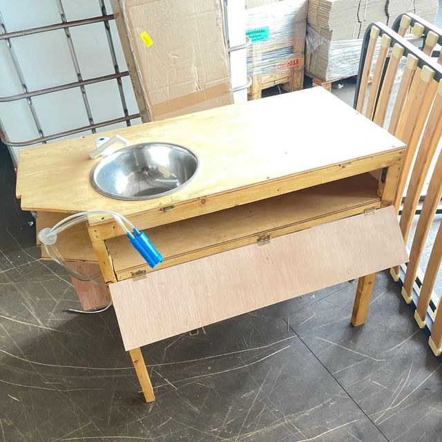 Mueble Camper Furgoneta Lavabo Bomba