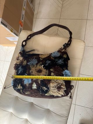 Borsa Gai Mattiolo nuova marrone multicolor