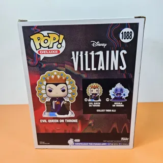 funko pop evil queen on throne #1088 disney villai