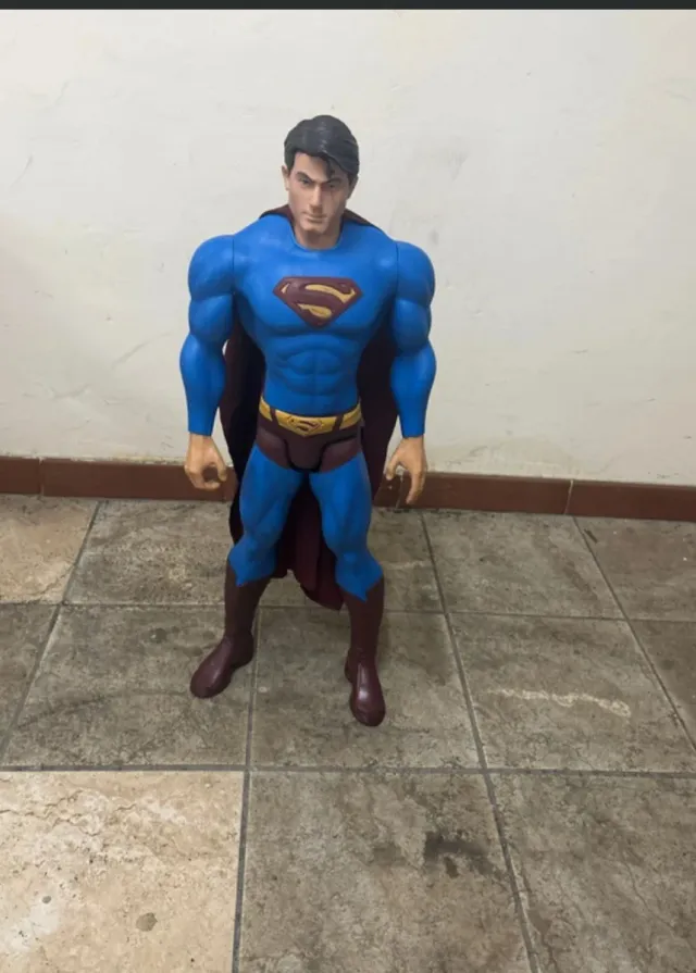 Action Figure Superman gigante 80cm,anno 2005