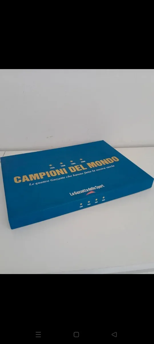 Cofanetto Campioni del Mondo La Gazzetta