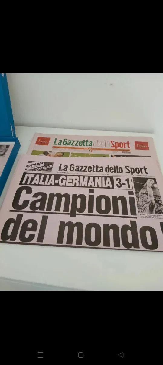 Cofanetto Campioni del Mondo La Gazzetta