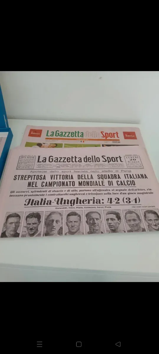 Cofanetto Campioni del Mondo La Gazzetta