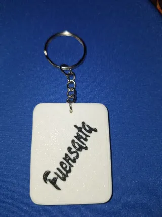 Llavero Cartón Bingo Personalizable