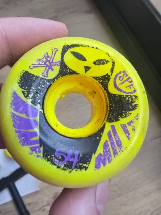 Ruedas Skate SPF 54mm.x spitfire x bones como nuev