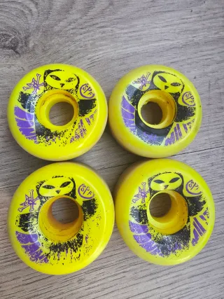 Ruedas Skate SPF 54mm.x spitfire x bones como nuev
