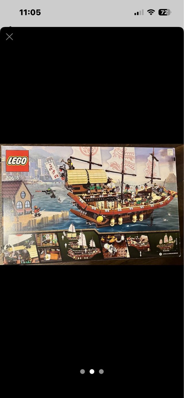 Lego Ninjago 70618 Barco del Destino