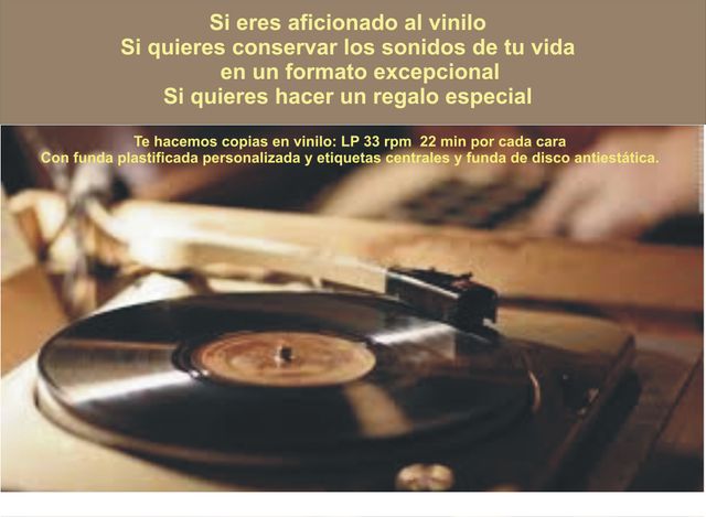 Crea tu Disco de Vinilo Personalizado