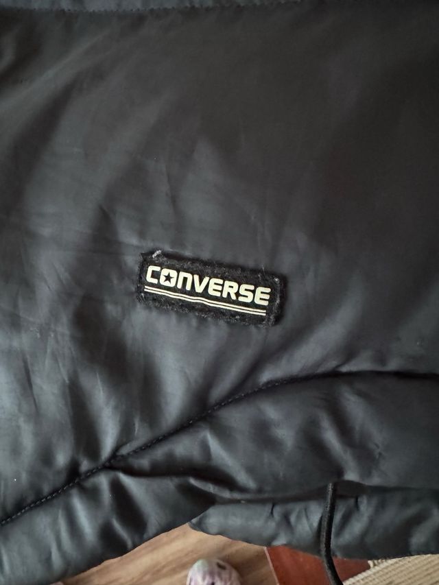 Chaleco acolchado Converse azul marino