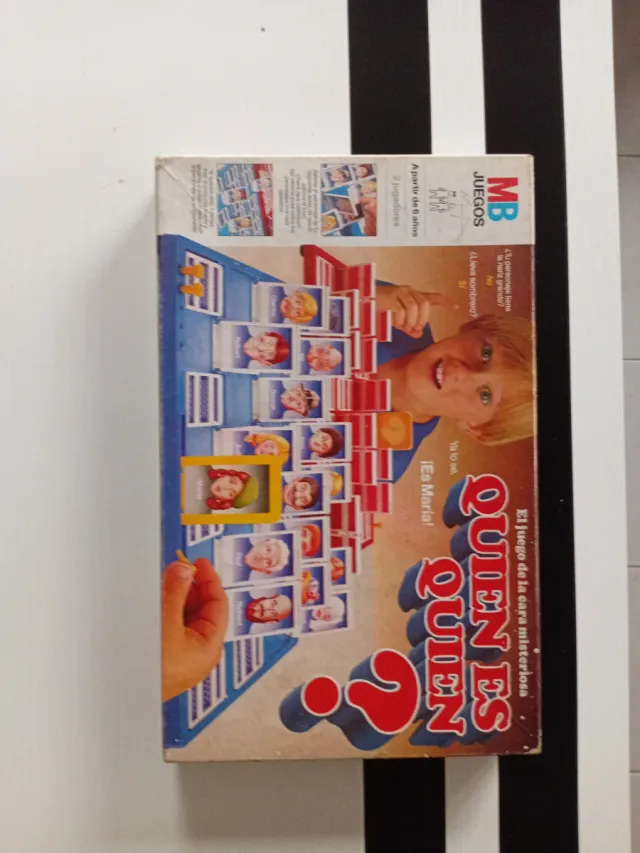 Juego Quién es Quién MB 1986